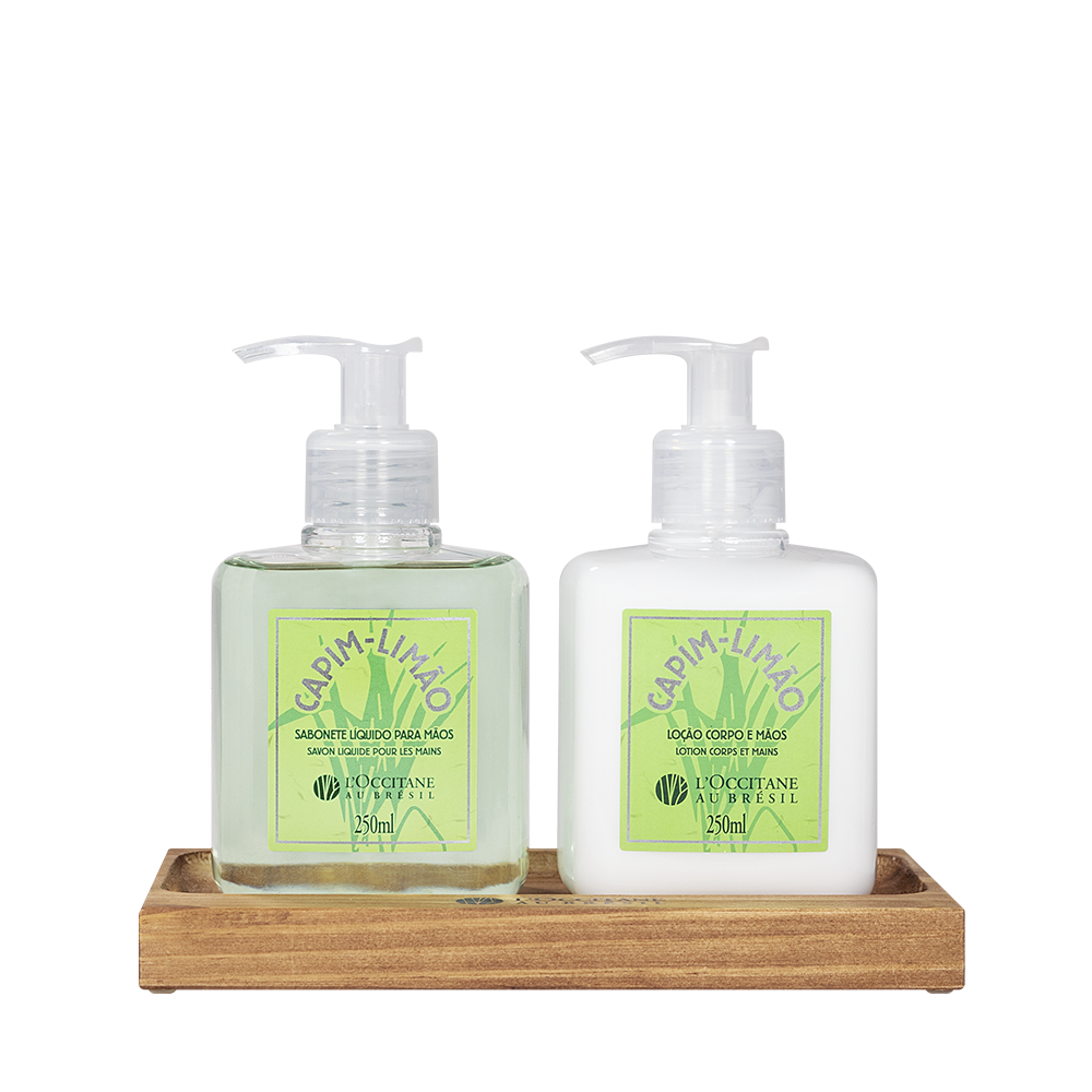 Combo Lavabo Capim-Limão