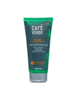 Shampoo Multibenefício Café Verde 180ml