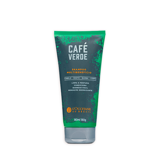 Shampoo Multibenefício Café Verde 180ml