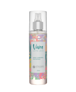 Spray Corporal Perfumado Vivre Jeito Leve 200ml