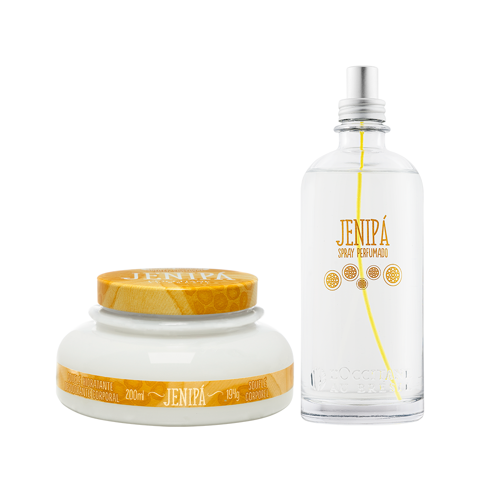 Kit Hidratação e Spray Perfumado Jenipá