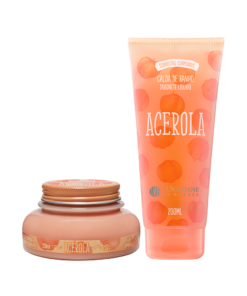 Kit Calda de Banho e Hidratante Acerola