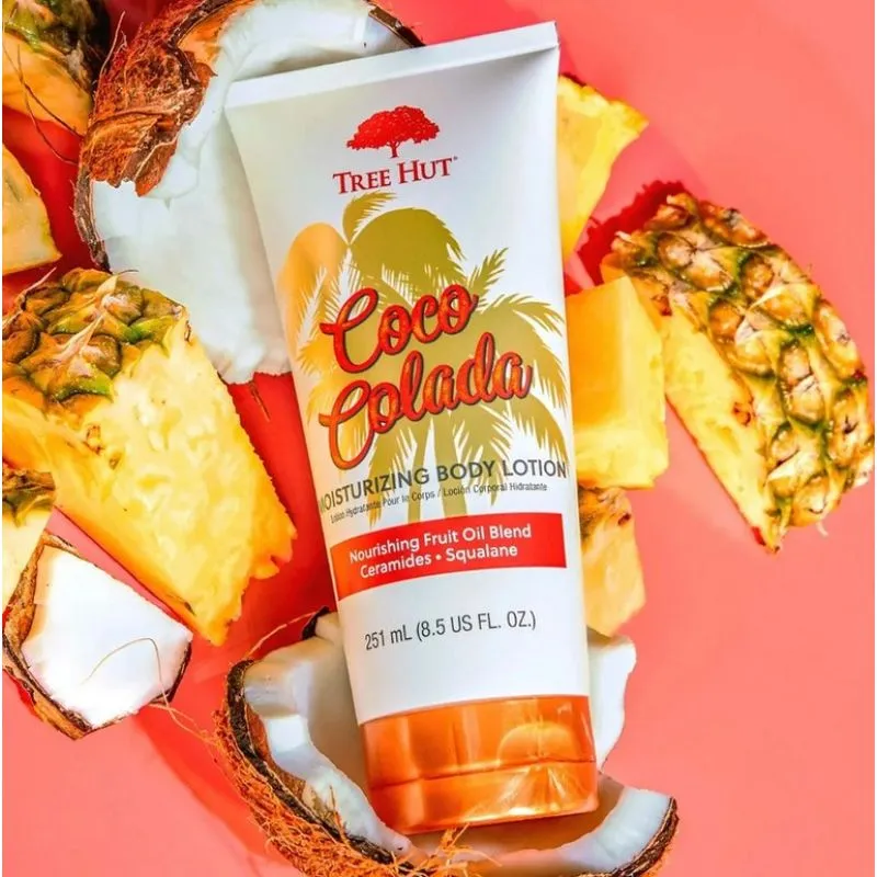 Coco Colada Moisturizing Body Lotion Tree Hut - Loção Corporal 251ml