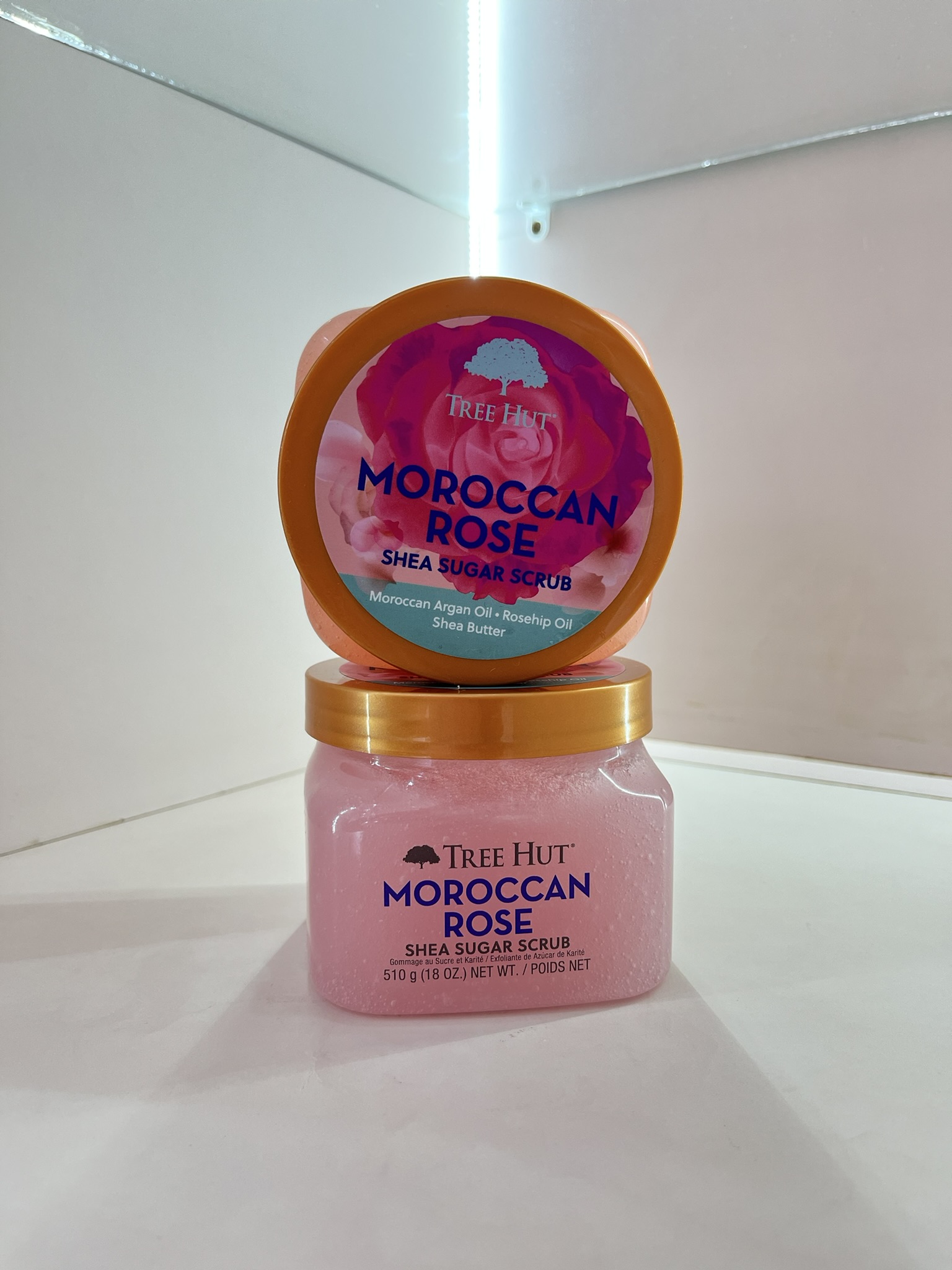 Moroccan Rose Shea Sugar Scrub Tree Hut - Esfoliante Corporal 510g