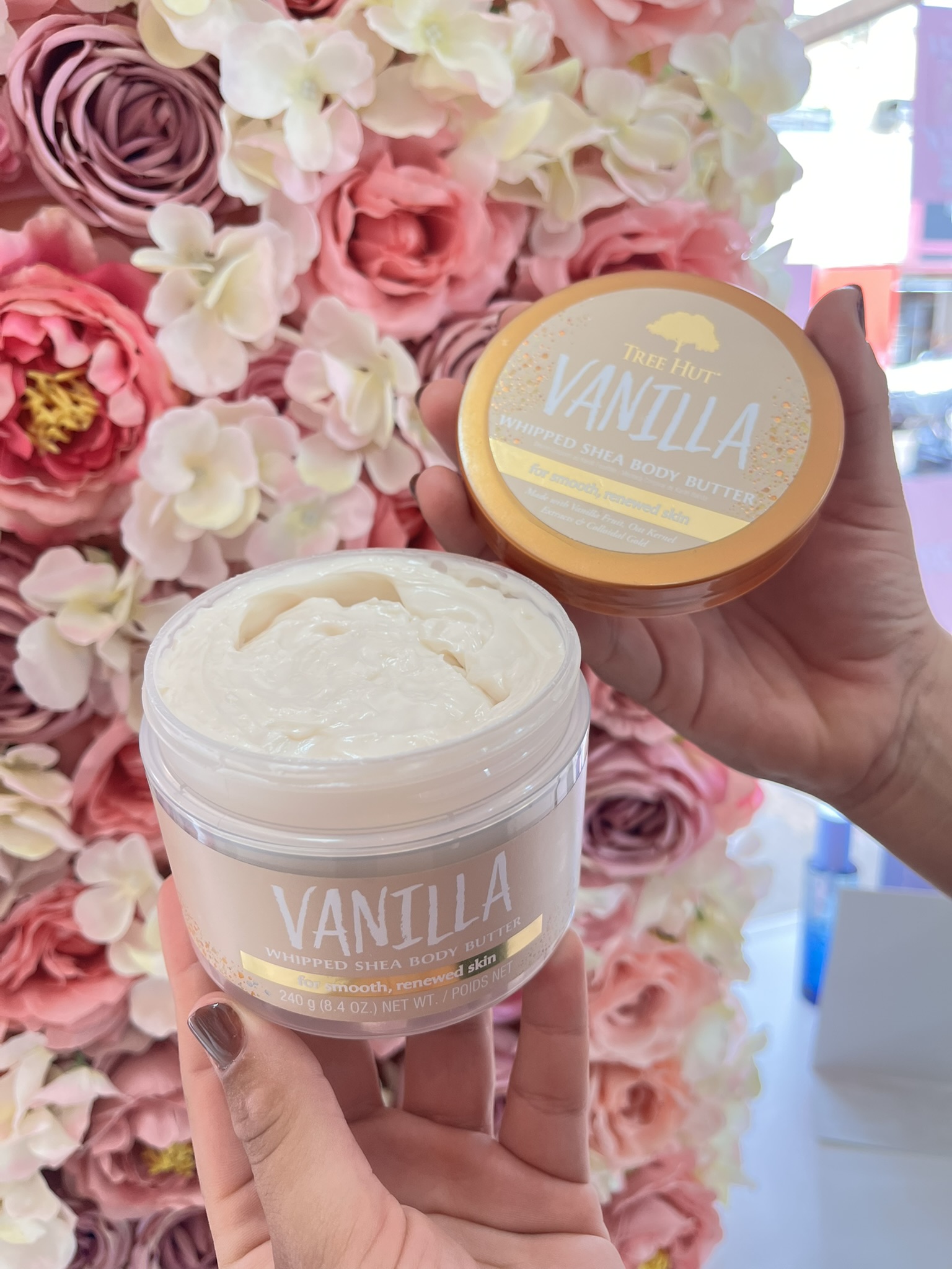 Vanilla Corporal Hidratante Batida Whipped Tree Hut Manteiga -240 ml