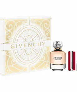 Kit Givenchy l'interdit Kit - Perfume EDP + Batom Deep Velvet N37 Kit