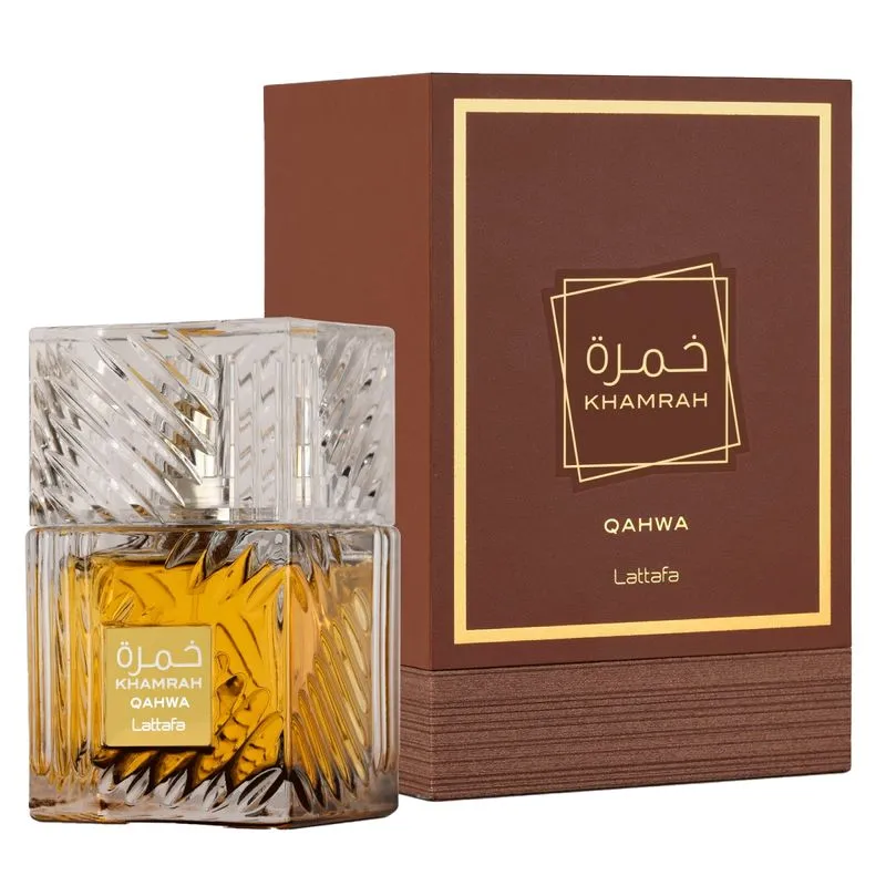 Khamrah Qahwa Lattafa Eau de Parfum Perfume Árabe 100ML