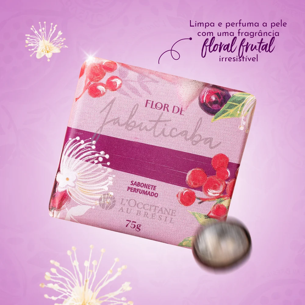 Sabonete Perfumado Flor de Jabuticaba 75g